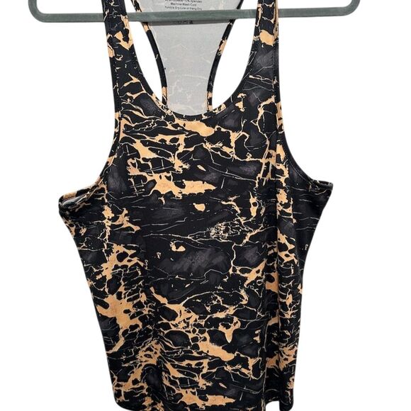 Jed North Men's Marble Pattern Performance Tank Top Size S Multicolor - Picture 1 of 3